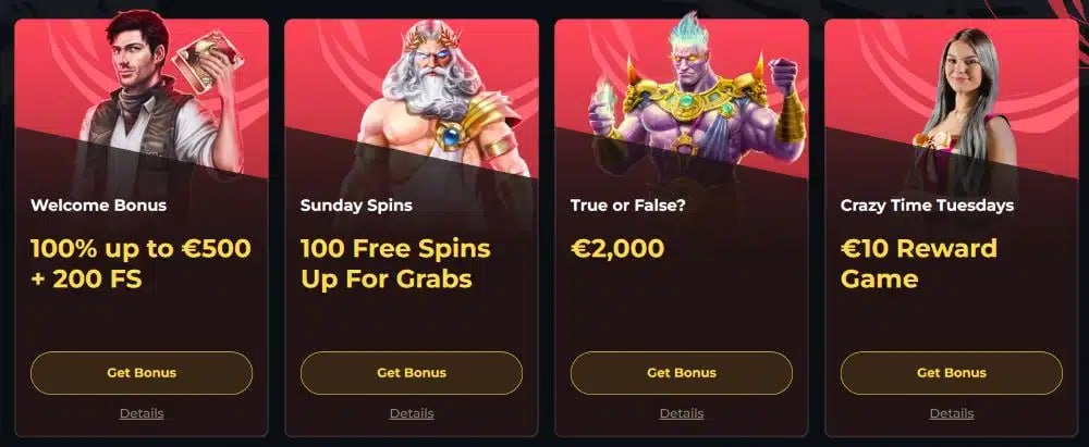Boomerang Casino Bet Ansicht